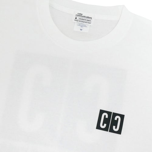 COLOR COMMUNICATIONS T-SHIRT カラーコミュニケーションズ Tシャツ CC PAINT CO. WHITE スケートボード スケボー 2
