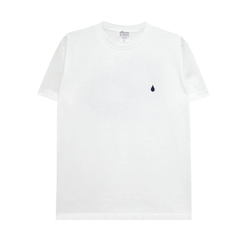 COLOR COMMUNICATIONS T-SHIRT カラーコミュニケーションズ Tシャツ CC STRIPE WHITE 刺繍ロゴ スケートボード スケボー 1