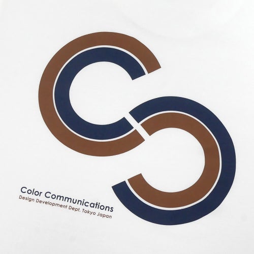 COLOR COMMUNICATIONS T-SHIRT カラーコミュニケーションズ Tシャツ CC STRIPE WHITE 刺繍ロゴ スケートボード スケボー 4