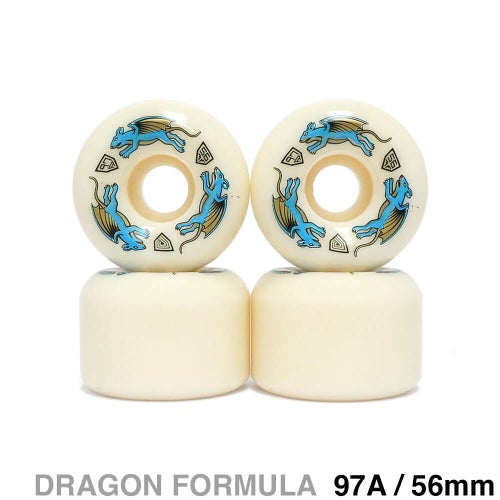 POWELL PERALTA WHEEL パウエルペラルタ ウィール DRAGON FORMULA（DF）97A AA2 NANO RATS 56mm x 39mm スケートボード スケボー　1
