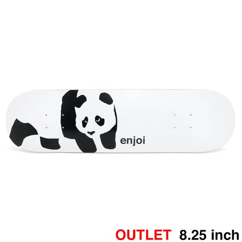 （アウトレット価格 12,650円 → 9,990円）ENJOI DECK エンジョイ デッキ TEAM WHITEY PANDA 8.25 RESIN-7 グラフィックに傷 スケートボード スケボー 1