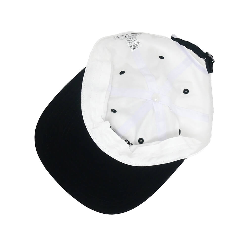 CHAOS FISHING CLUB CAP カオスフィッシングクラブ キャップ LOGO WHITE/BLACK スケートボード スケボー 3