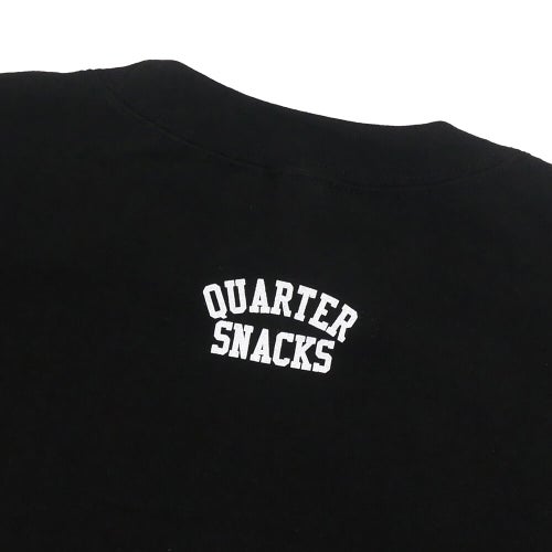 QUARTERSNACKS T-SHIRT クウォータースナックス Tシャツ BIG SNACKMAN BLACK スケートボード スケボー 2