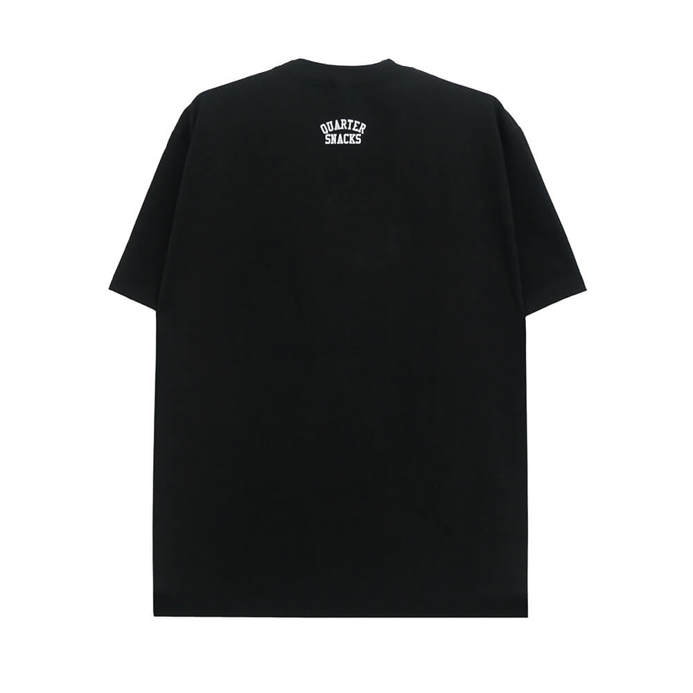 QUARTERSNACKS T-SHIRT クウォータースナックス Tシャツ BIG SNACKMAN BLACK スケートボード スケボー 3
