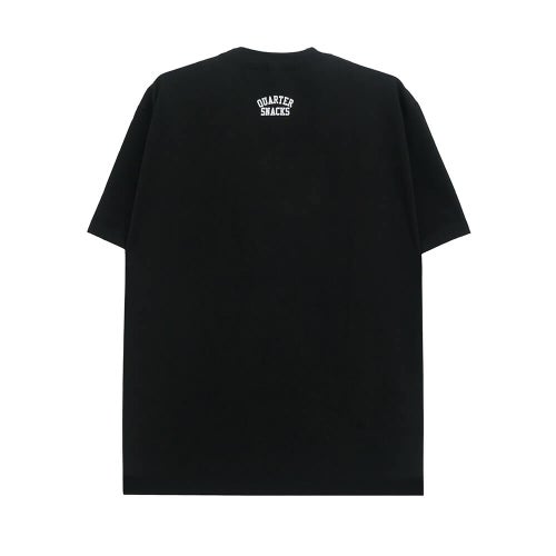 QUARTERSNACKS T-SHIRT クウォータースナックス Tシャツ BIG SNACKMAN BLACK スケートボード スケボー 3