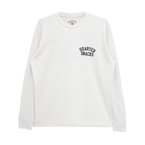 QUARTERSNACKS LONG SLEEVE クウォータースナックス ロングスリーブTシャツ PRINTED THERMAL BONE スケートボード スケボー 1
