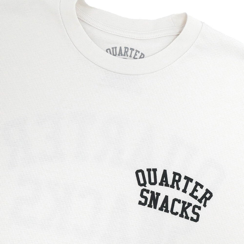 QUARTERSNACKS LONG SLEEVE クウォータースナックス ロングスリーブTシャツ PRINTED THERMAL BONE スケートボード スケボー 2