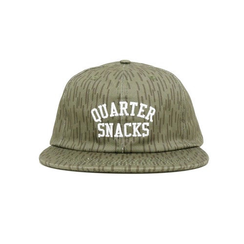 QUARTERSNACKS CAP クウォータースナックス キャップ ARCH RAINDROP OLIVE スケートボード スケボー 1