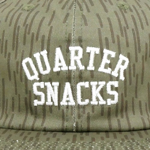 QUARTERSNACKS CAP クウォータースナックス キャップ ARCH RAINDROP OLIVE スケートボード スケボー 5