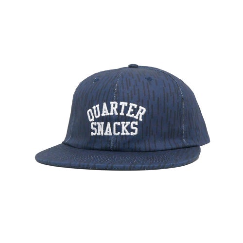 QUARTERSNACKS CAP クウォータースナックス キャップ ARCH RAINDROP NAVY スケートボード スケボー 