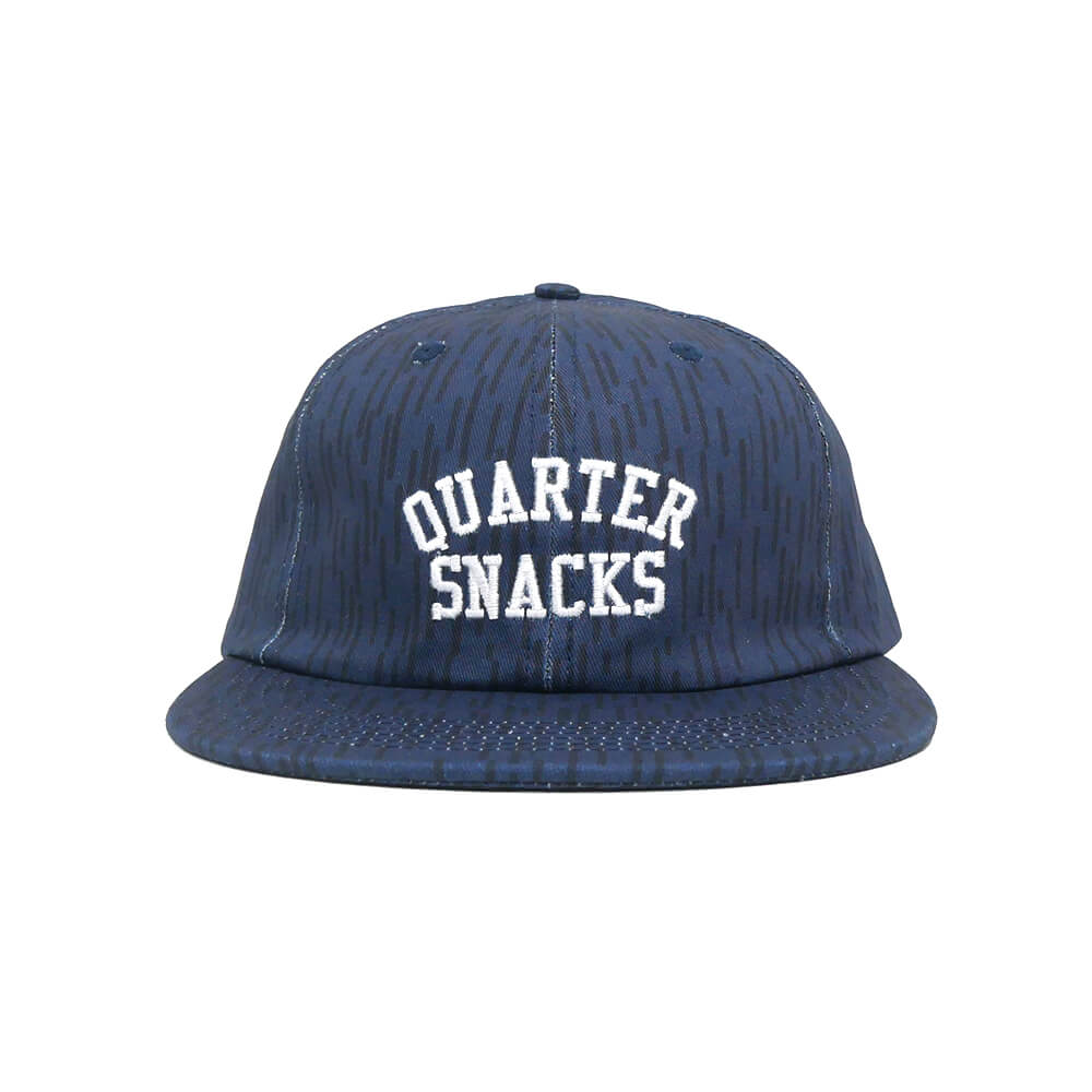 QUARTERSNACKS CAP クウォータースナックス キャップ ARCH RAINDROP NAVY スケートボード スケボー 1