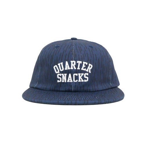 QUARTERSNACKS CAP クウォータースナックス キャップ ARCH RAINDROP NAVY スケートボード スケボー 1