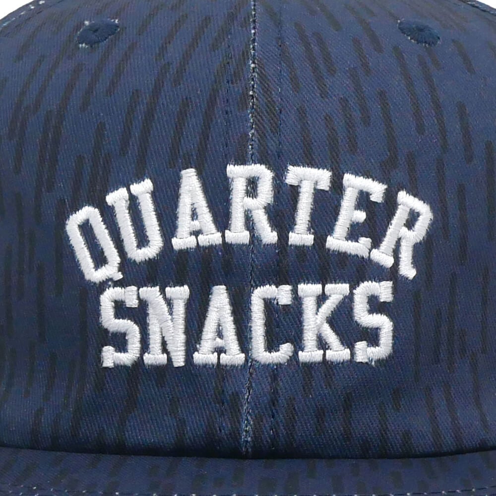QUARTERSNACKS CAP クウォータースナックス キャップ ARCH RAINDROP NAVY スケートボード スケボー 5
