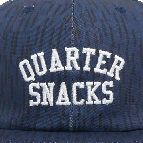 QUARTERSNACKS CAP クウォータースナックス キャップ ARCH RAINDROP NAVY スケートボード スケボー 5
