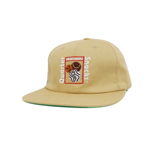 QUARTERSNACKS CAP クウォータースナックス キャップ PARTY TAN スケートボード スケボー 