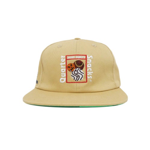 QUARTERSNACKS CAP クウォータースナックス キャップ PARTY TAN スケートボード スケボー 1