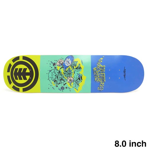 ELEMENT DECK エレメント デッキ TEAM HIROTTON SKULL 8.0 スケートボード スケボー 1