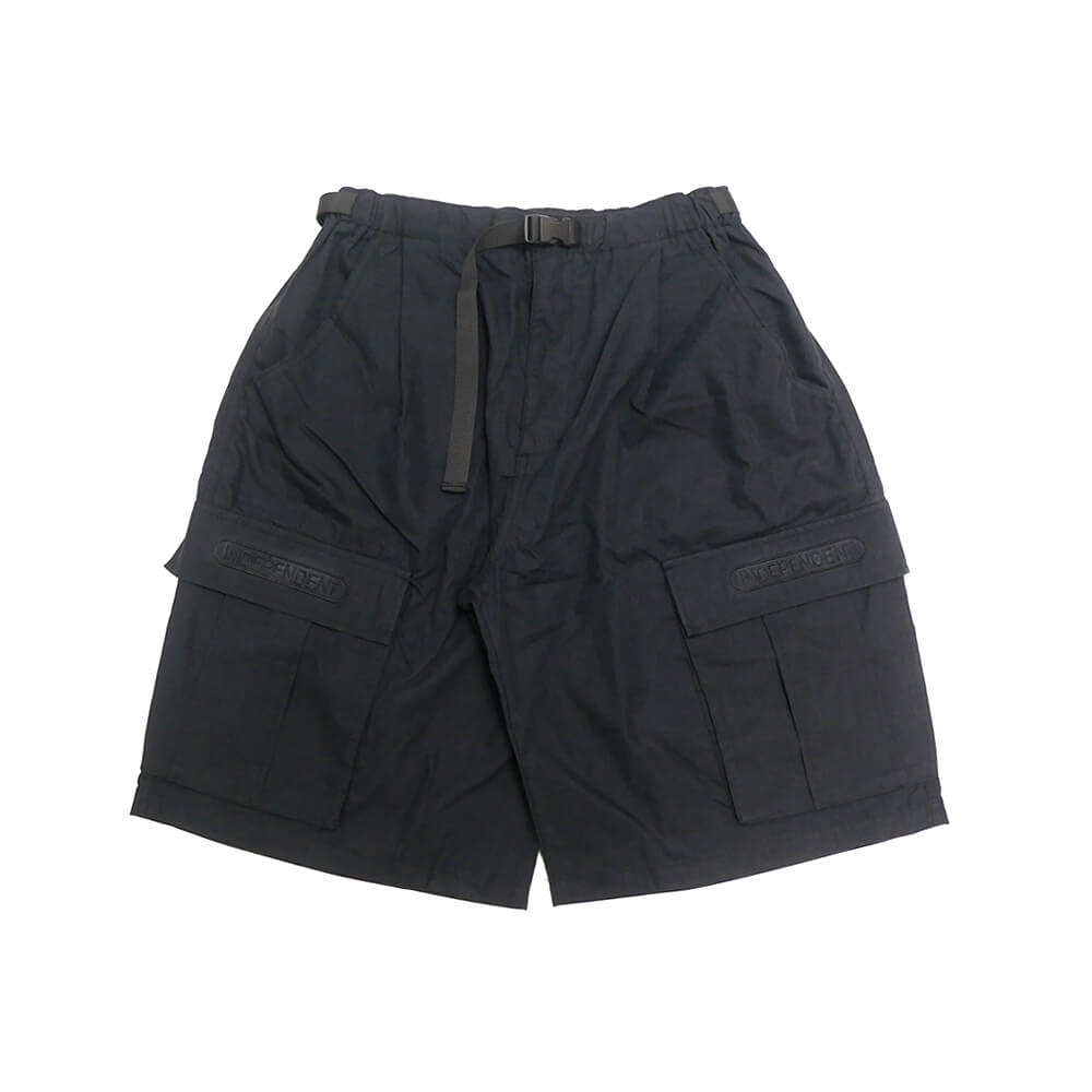 INDEPENDENT SHORTS インディペンデント ショーツ LTD BASEPLATE CARGO BLACK スケートボード スケボー 