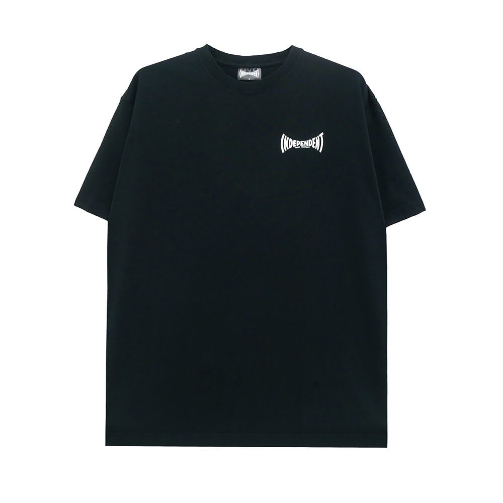  INDEPENDENT T-SHIRT インディペンデント Tシャツ LTD SPAN AOTS BLACK スケートボード スケボー 1