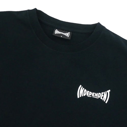  INDEPENDENT T-SHIRT インディペンデント Tシャツ LTD SPAN AOTS BLACK スケートボード スケボー 2