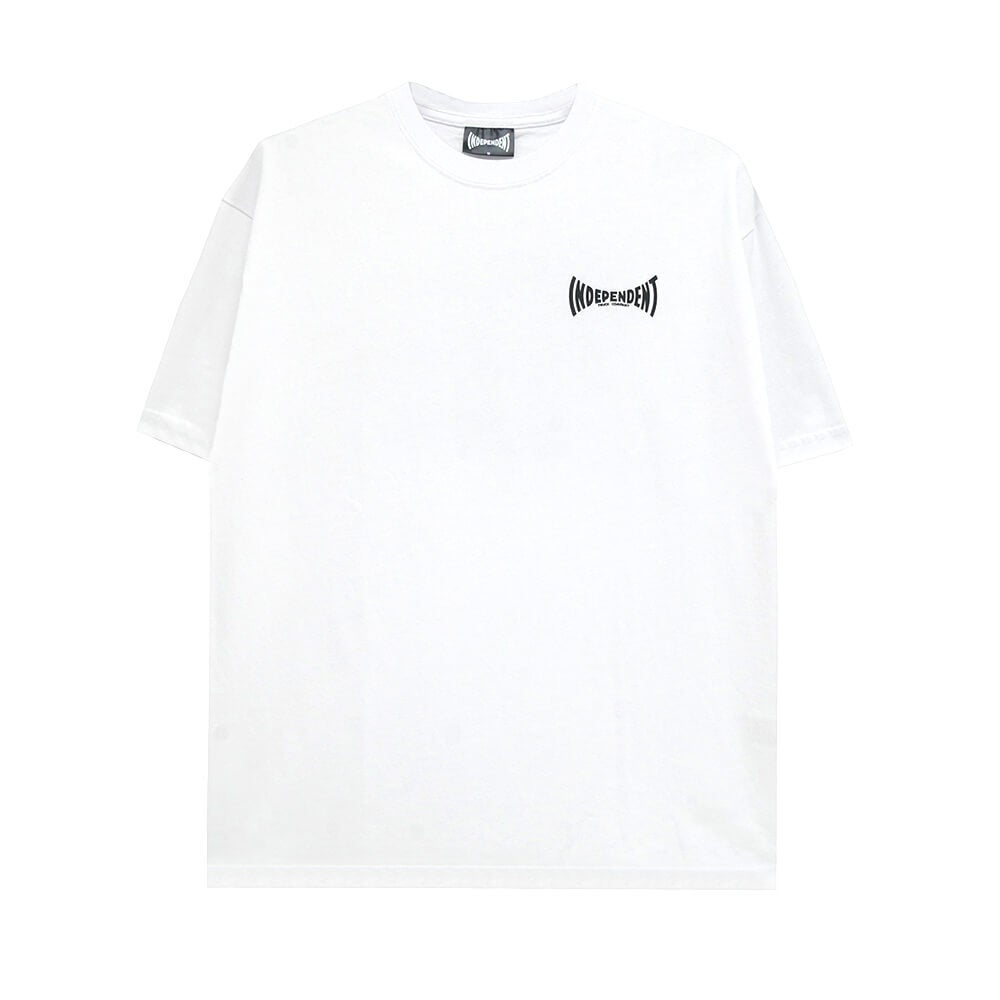  INDEPENDENT T-SHIRT インディペンデント Tシャツ LTD SPAN AOTS WHITE スケートボード スケボー 1