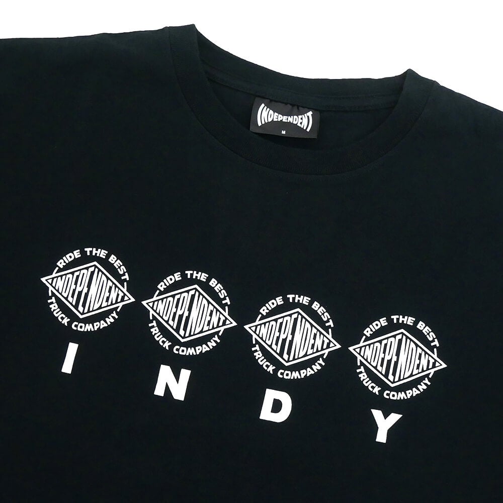  INDEPENDENT T-SHIRT インディペンデント Tシャツ LTD SUMMIT SEAL INDY BLACK スケートボード スケボー 1