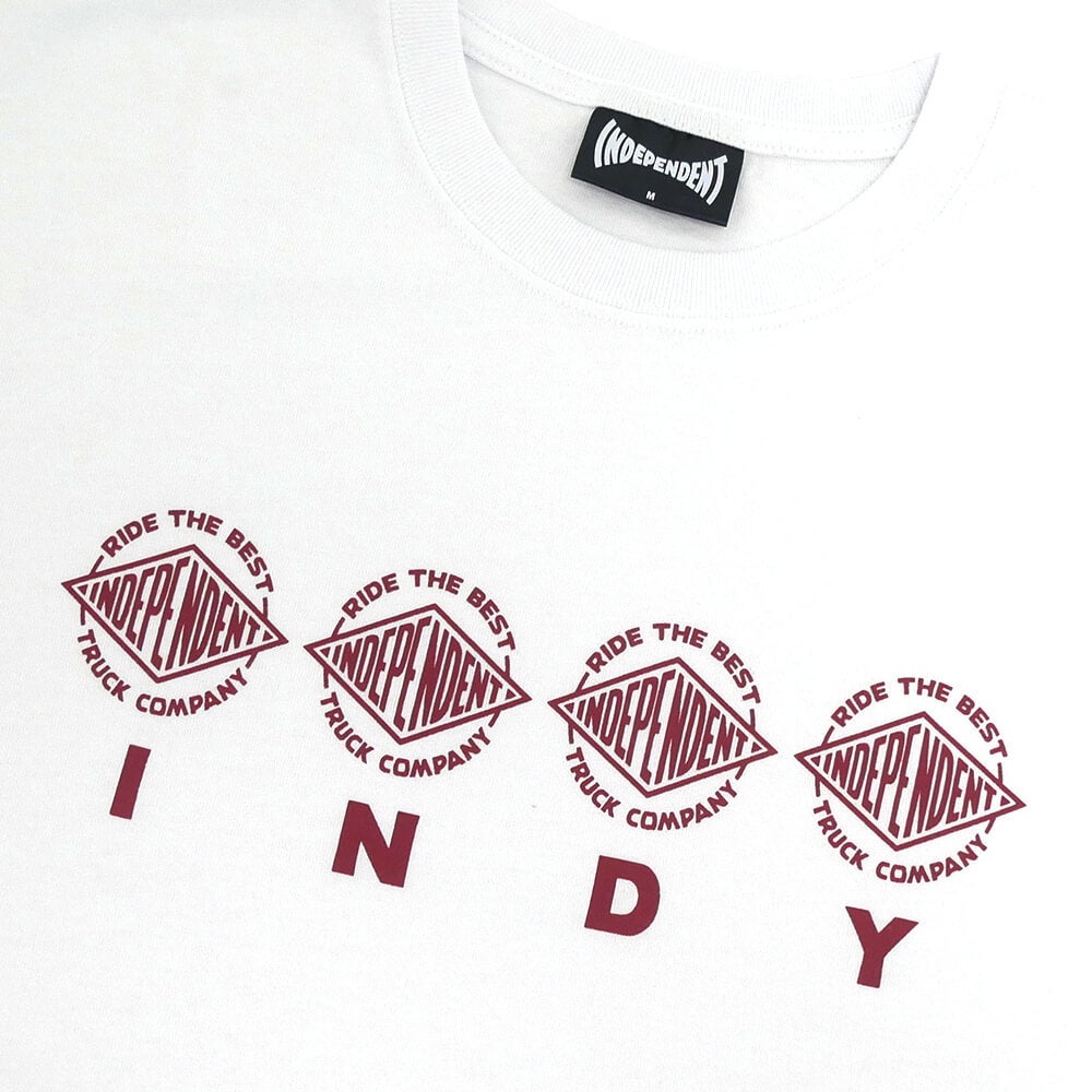  INDEPENDENT T-SHIRT インディペンデント Tシャツ LTD SUMMIT SEAL INDY WHITE スケートボード スケボー 1
