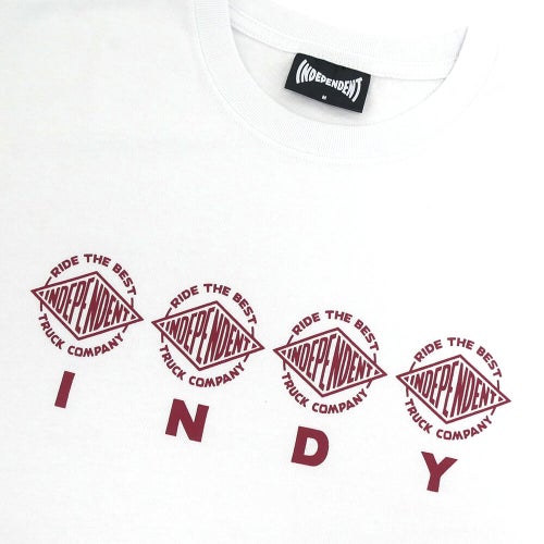  INDEPENDENT T-SHIRT インディペンデント Tシャツ LTD SUMMIT SEAL INDY WHITE スケートボード スケボー 1