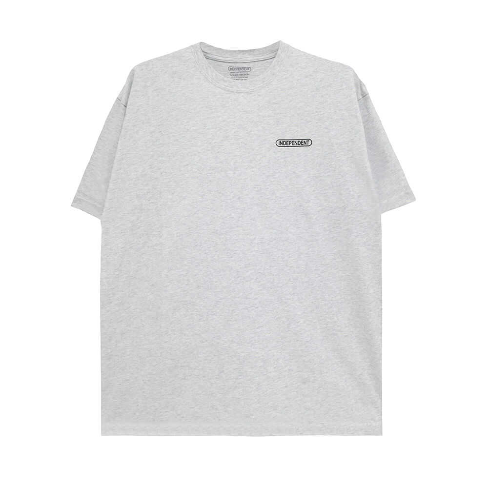 INDEPENDENT T-SHIRT インディペンデント Tシャツ LTD BASEPLATE 3 PACK WHITE/BLACK/GREY スケートボード スケボー 5
