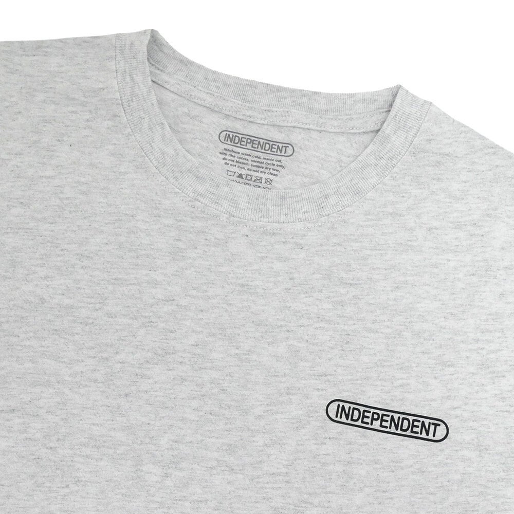  INDEPENDENT T-SHIRT インディペンデント Tシャツ LTD BASEPLATE 3 PACK WHITE/BLACK/GREY スケートボード スケボー 6