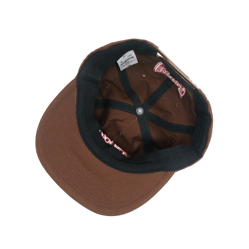  INDEPENDENT CAP インディペンデント キャップ LTD SPAN AOTS 5 PANEL SNAPBACK BROWN スケートボード スケボー 4
