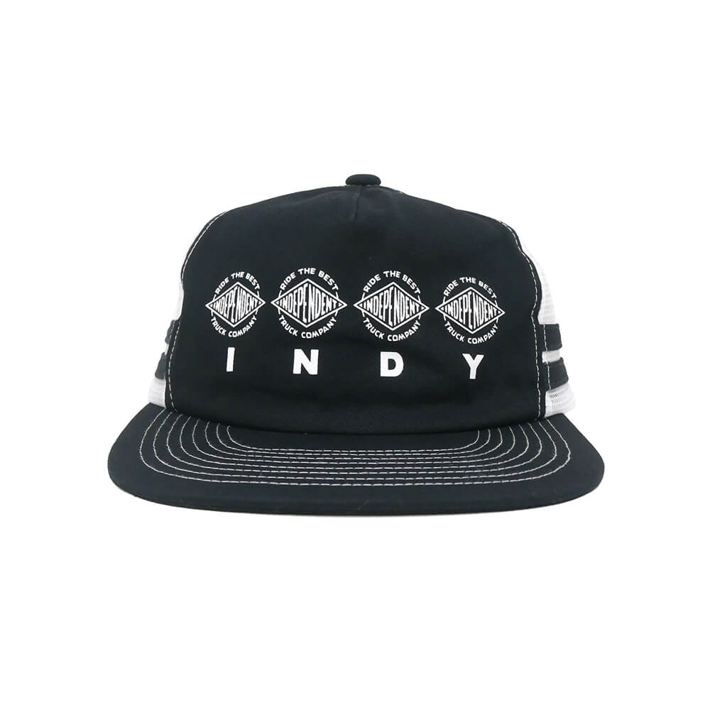  INDEPENDENT MESHCAP インディペンデント メッシュキャップ LTD SUMMIT SEAL INDY MESH BLACK スケートボード スケボー 1