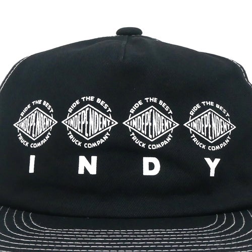  INDEPENDENT MESHCAP インディペンデント メッシュキャップ LTD SUMMIT SEAL INDY MESH BLACK スケートボード スケボー 5
