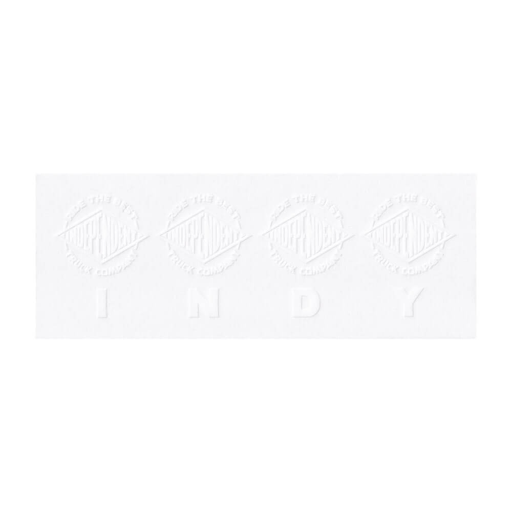 INDEPENDENT STICKER インディペンデント ステッカー LTD SUMMIT SEAL WHITE スケートボード スケボー