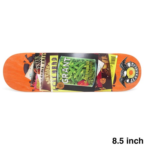 ANTIHERO DECK アンチヒーロー デッキ GRANT TAYLOR STUDIO18 ORANGE STAIN 8.5 スケートボード スケボー 1