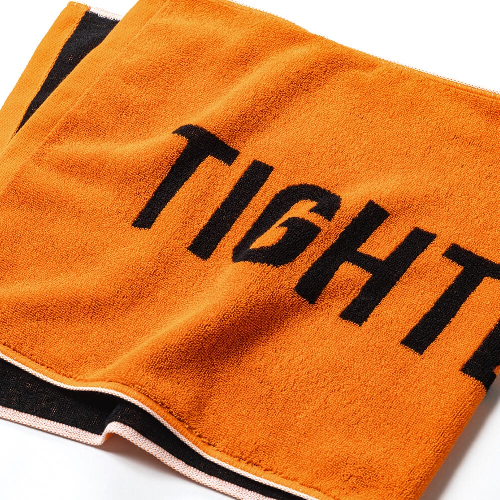 TIGHTBOOTH（TBPR）TOWEL タイトブース タオル JACQUARD FACE TOWEL ORANGE スケートボード スケボー 2