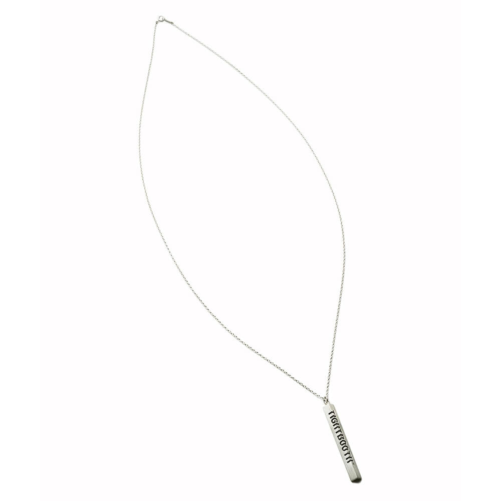 TIGHTBOOTH（TBPR）NECKLACE タイトブース ネックレス ANGLE IRON NECKLACE SILVER スケートボード スケボー 1