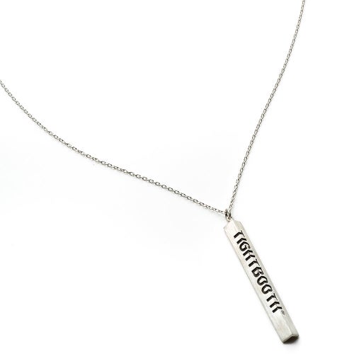 TIGHTBOOTH（TBPR）NECKLACE タイトブース ネックレス ANGLE IRON NECKLACE SILVER スケートボード スケボー 2