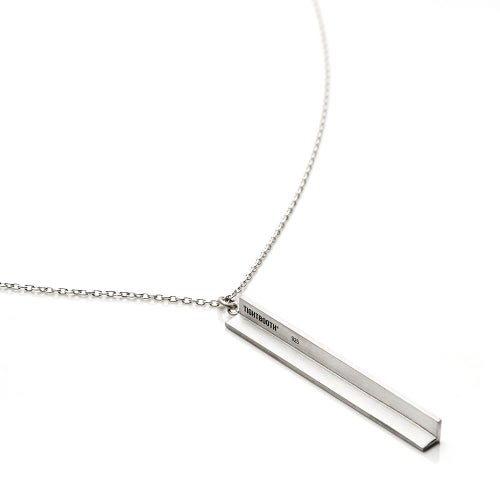 TIGHTBOOTH（TBPR）NECKLACE タイトブース ネックレス ANGLE IRON NECKLACE SILVER スケートボード スケボー 3