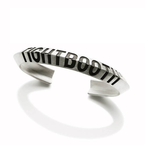 TIGHTBOOTH（TBPR）BANGLE タイトブース バングル ANGLE IRON BANGLE SILVER スケートボード スケボー 1