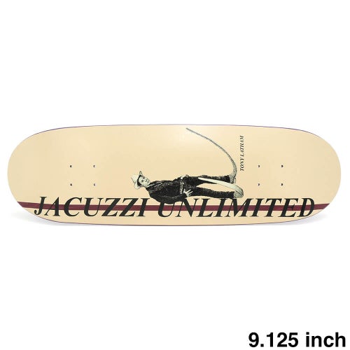 JACUZZI DECK ジャグジー デッキ TONY LATHAM BOOTS 9.125 EGG SHAPE EPOXY 7 スケートボード スケボー 1