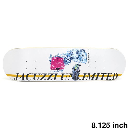JACUZZI DECK ジャグジー デッキ ZANDER MITCHELL RACE CAR 8.125 EPOXY 7 スケートボード スケボー 1