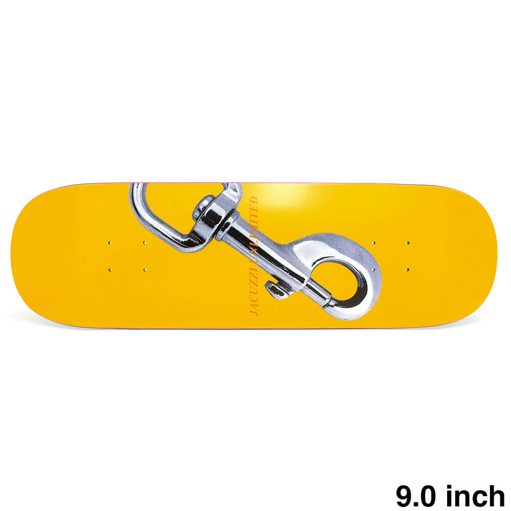 JACUZZI DECK ジャグジー デッキ TEAM CARABINER YELLOW 9.0 JET SKI CLASS EPOXY 7 スケートボード スケボー 1