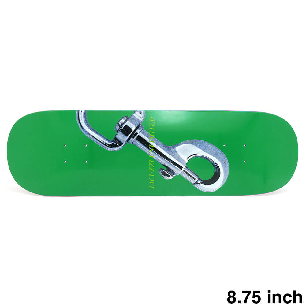 JACUZZI DECK ジャグジー デッキ TEAM CARABINER GREEN 8.75 JET SKI CLASS EPOXY 7 スケートボード スケボー 1