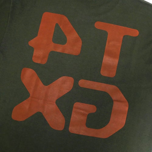 GX1000 T-SHIRT ジーエックス1000 Tシャツ T4 DESERT GREEN スケートボード スケボー 3