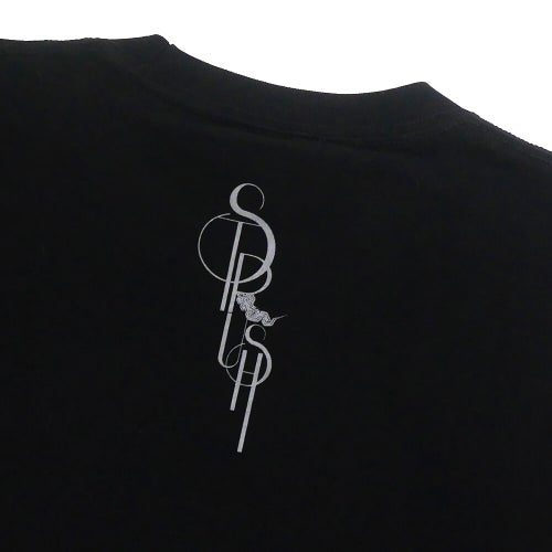STRUSH T-SHIRT ストラッシュ Tシャツ SMOKE LOGO BLACK スケートボード スケボー 2