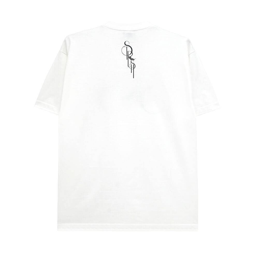 STRUSH T-SHIRT ストラッシュ Tシャツ SMOKE LOGO WHITE スケートボード スケボー 3
