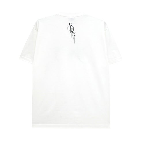 STRUSH T-SHIRT ストラッシュ Tシャツ SMOKE LOGO WHITE スケートボード スケボー 3