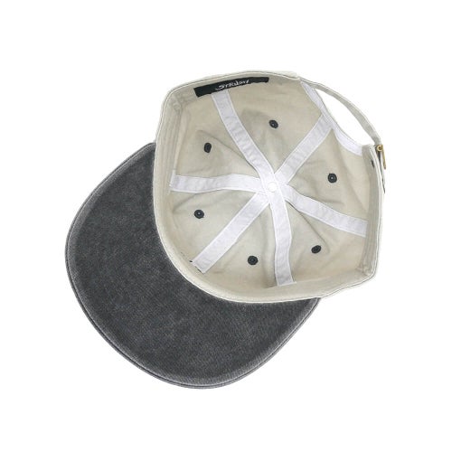 STRUSH CAP ストラッシュ キャップ SCRIPT PIGMENT TWO TONE GREY/BLACK スケートボード スケボー 3