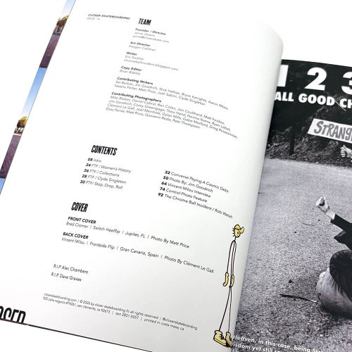 CLOSER クローザー 雑誌 VOLUME 4.2 ISSUE 14 スケートボード スケボー 02
